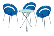 3 x SLIM bleu / 1 x AURIGNY : ensemble de mobiliers en location