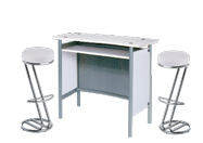 1 x MALO blanc / 2 x FREHEL blanc : ensemble de mobiliers en location