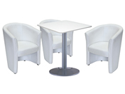 3 x CORNOUAILLE / 1 x BATZ blanc : ensemble de mobiliers en location