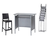 1 x HENDAYE noir / 1 x VENDEE gris / 1 x MALO gris : ensemble de mobiliers en location